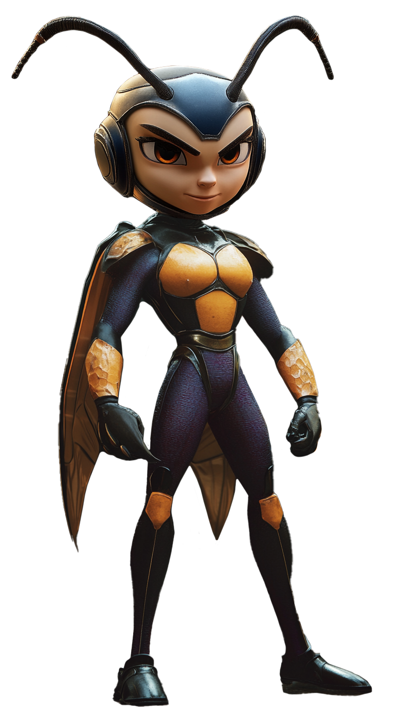 Tap Ants Warrior Character